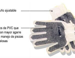 GUANTES ANTIRRESBALANTES, MARCA CABEL, MODELO 03-0501-0302-00