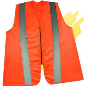 CHALECO DE NYLON CON NARANJA, TALLA L, MARCA CABEL, MODELO 03-0603-0201-03TG