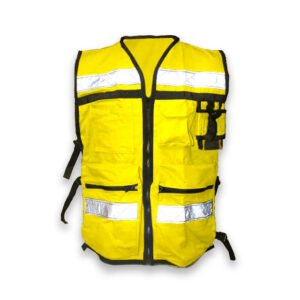 CHALECO BRIGADISTA, COLOR AMARILLO, MARCA CABEL, MODELO 03-0603-0304-02TM