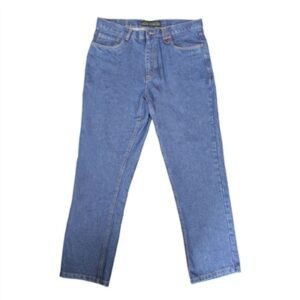 PANTALON JEANS DE ALGODON, DIELECTRICO, RELAXED FIT DE 18.3 CALORIAS, TALLA #50, MARCA CPA, MODELO 606-IND-DNM-50