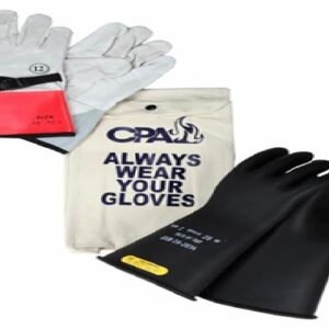 KIT DE GUANTES DIELECTRICOS CLASE 2, (17,000 V), TALLA 8, MARCA CPA, MODELO GK-2-14-8