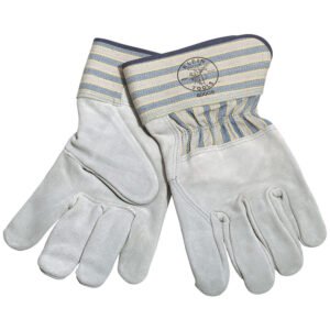 GUANTES DE CUERO TALLA M, MARCA KLEIN TOOLS, MODELO 40008