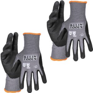 GUANTES DE PUNTO SUMERGIDOS, NIVEL DE CORTE A4, 2 PARES, MARCA KLEIN TOOLS, MODELO 60589
