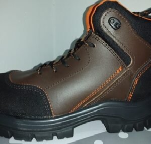 CALZADO BORCEGUI DIELECTRICO FIR-06-E000 COLOR TABACO DE 18KV, TALLA 31 / 13, MARCA MG SHOES