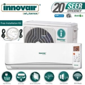 Aire Acondicionado Mini Split  Inverter, SEER 20,  18000 BTU, INNOVAIR