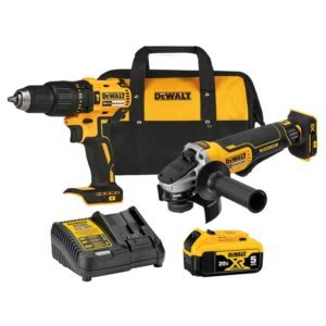 Kit de taladro y esmeril DEWALT DCK248P1-B3