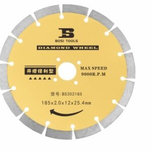 DISCO PARA CORTE DE CONCRETO DE 7", DIAMANTADO Y SEGMENTADO, MARCA BOSI TOOLS, MODELO BS302185