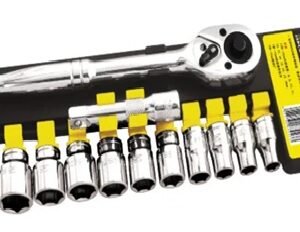 JUEGO DE CUBOS DE 3/8", DE 13 PIEZAS, DE 8 A 19 MM, MARCA BOSI TOOLS, MODELO BS367813