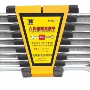 JUEGO DE LLAVES COMBINADAS DE 8 PIEZAS, DE 8 A 19 MM, MARCA BOSI TOOLS, MODELO BS392218