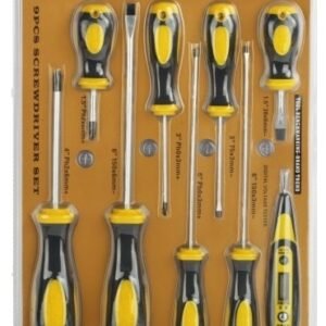JUEGO DE DESTORNILLADORES DE 9 PIEZAS, MARCA BOSI TOOLS, MODELO BS518909