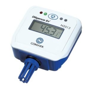 REGISTRADOR DE HUMEDAD Y TEMPERATURA, DE -20 °C A 60 °C, DE 0 A 97% HR, MARCA COMARK, MODELO N2013