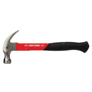 MARTILLO FIBRA DE VIDRIO CURVO, 16 ONZAS, 12.7", MARCA CRAFTSMAN, MODELO CMHT51398