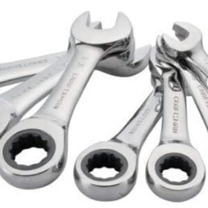 JUEGO DE 7 LLAVES CORTAS CON RATCHET PULGADAS, MARCA CRAFTSMAN, MODELO CMMT12076