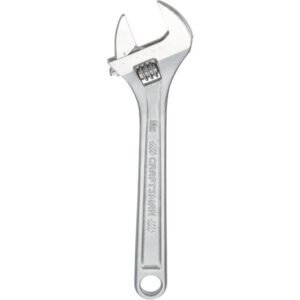 LLAVE AJUSTABLE DE 10" DE ACERO CROMADA, MARCA CRAFTSMAN, MODELO CMMT81623