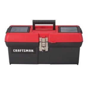 CAJA PARA HERRAMIENTAS PLASTICA DE 16" CON ORGANIZADORES, MARCA CRAFTSMAN, MODELO CMST16901