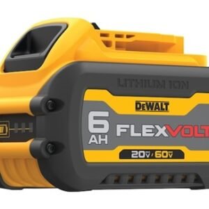 BATERIA FLEXVOLT 6.0 AH, 20/60V MAX, MARCA DEWALT, MODELO DCB606