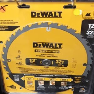 DISCO PARA SIERRA DE 12" 32T, MARCA DEWALT, MODELO 3123