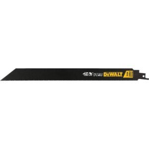 SIERRA RECIPROCA DE 12 PULGADAS EN PAQ DE 5 UND, MARCA DEWALT, MODELO DWA41812
