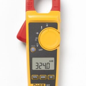 PINZA AMPERIMETRICA INCLUYE PUNTAS Y SONDA DE TEMPERATURA 400A AC, 600V AC/DC, MARCA FLUKE, MODELO 324