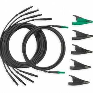 CABLES DE PRUEBA Y PINZA DE COCODRILO, MARCA FLUKE, MODELO TLS430