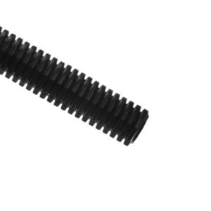 TUBERIA FLEXIBLE CONTORNEADA, COLOR NEGRA 1", MARCA HELLERMANN TYTON