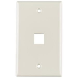 TAPADERA SENCILLA PARA DADO RJ45, COLOR BLANCA, MARCA HELLERMANN TYTON