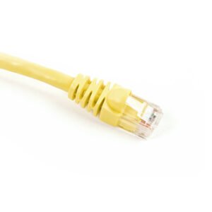 PATCH CORD, CAT.6, NORMADO, LONGITUD 5", COLOR AMARILLO, MARCA HELLERMANN TYTON