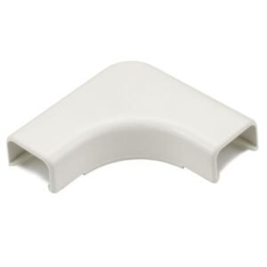 CODO INTERNO PARA CANALETA PLASTICA DE 3/4", 6' DE LARGO, COLOR IVORY, MARCA HELLERMANN TYTON