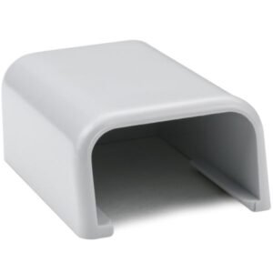 TAPADERA FINAL PARA CANALETA PLASTICA DE 3/4", COLOR IVORY, MARCA HELLERMANN TYTON