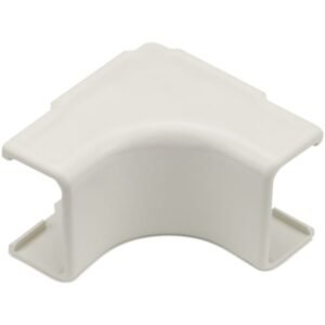 ESQUINA INTERNA PARA CANALETA PLASTICA DE 1-1/4", 6' DE LARGO, COLOR IVORY, MARCA HELLERMANN TYTON