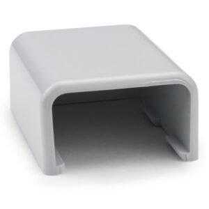 TAPADERA FINAL PARA CANALETA PLASTICA DE 1-1/4", COLOR IVORY, MARCA HELLERMANN TYTON