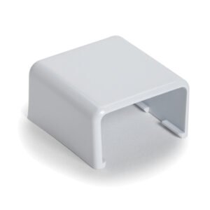 TAPADERA FINAL PARA CANALETA PLASTICA DE 1-3/4", COLOR IVORY, MARCA HELLERMANN TYTON