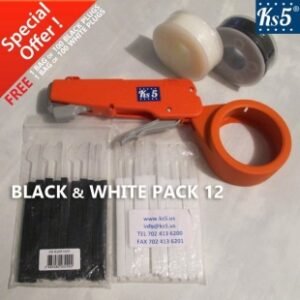 PISTOLA PARA FAJILLAS COLOR BLANCO, MARCA KELLY'S 5, MODELO 510-W