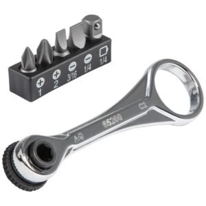 JUEGO DE PUNTAS CON RATCH, MARCA KLEIN TOOLS, MODELO 65200