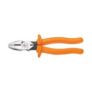 TENAZA DE CORTE LATERAL AISLADA 1000V DE 9", MARCA KLEIN TOOLS, MODELO D213-9NE-INS