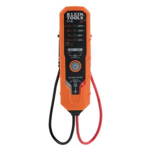 PROBADOR DE VOLTAJE Y POLARIDAD, AC/DC 12-240V, MARCA KLEIN TOOLS, MODELO ET40