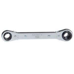 LLAVES DE ESTRIAS DE LINIERO CON MATRACA, 4 EN 1, 1/2'', 9/16'', 5/8'' Y 3/4'', MARCA KLEIN TOOLS, MODELO KT223X4