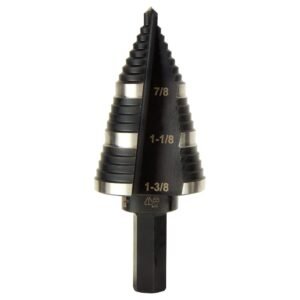 BROCA ESCALONADA No.15, DE 7/8" A 1-3/8", MARCA KLEIN TOOLS, MODELO KTSB15