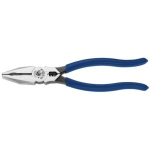 TENAZA DE CORTE LATERAL Y REMACHADORA DE 8", MARCA KLEIN TOOLS, MODELO 12098