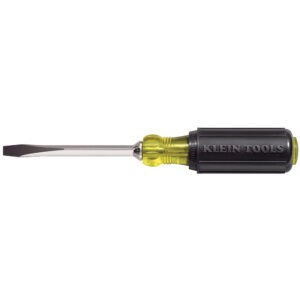 DESTORNILLADOR PLANO DE 1/4", DE 4", MARCA KLEIN TOOLS, MODELO 600-4