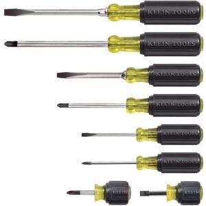 JUEGO DE DESTORNILLADORES DE 8 PIEZAS, MARCA KLEIN TOOLS, MODELO 85078