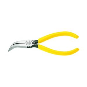 TENAZA DE NARIZ CURVA 6-1/2", MARCA KLEIN TOOLS, MODELO D302-6