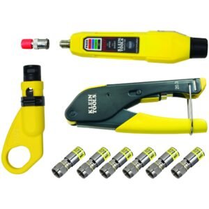 KIT DE INSTALACION Y PRUEBA DE CABLE COAXIAL, MARCA KLEIN TOOLS, MODELO VDV002-818