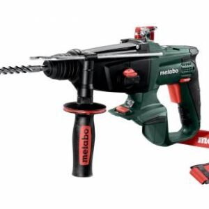 ROTOMARTILLO COMBINADO INALAMBRICO SDS PLUS, 2.2J, MARCA METABO, MODELO 600210840: BATERIA + CARGADOR