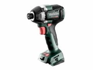 ATORNILLADOR DE IMPACTO DE 1/4" INALAMBRICO SSD 18 LT 200 BL DE 18V, 200 NM, MARCA METABO, MODELO 602397840: BATERIA + CARGADOR