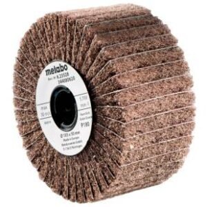 RODO DE LIJA PARA SATINADORA LAMINAS/VELLON 105x100 MM, P180, MARCA METABO, MODELO 623485000
