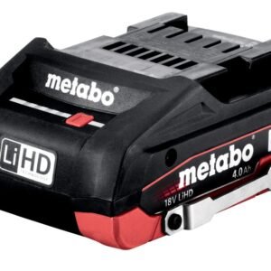 BATERIA LIHD DS 18V, 4.0 AH, MARCA METABO, MODELO 624989000
