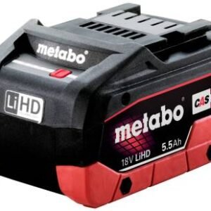 BATERIA LIHD 18V - 5.5 AH, MARCA METABO, MODELO 625368000