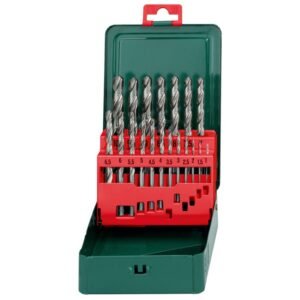 JUEGO DE BROCAS PARA METAL SP HSS-G, DE 19 PIEZAS, DE 1 A 10 MM, MARCA METABO, MODELO 627153000