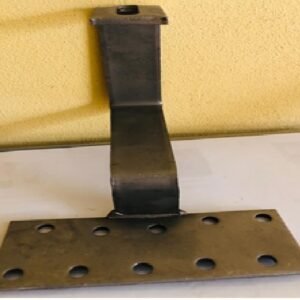 ZETA DE ACERO INOXIDABLE PARA FIJAR RIEL DE ALUMINIO EN TEJA